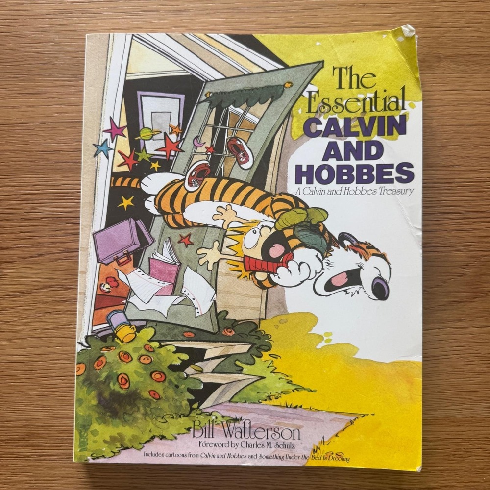 The Essential Calvin and Hobbes A Treasury Bill Watterson Paperback 1988 Comic